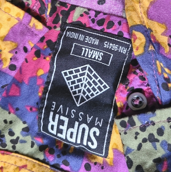 Colorful Button Down Shirt - Picture 3 of 3